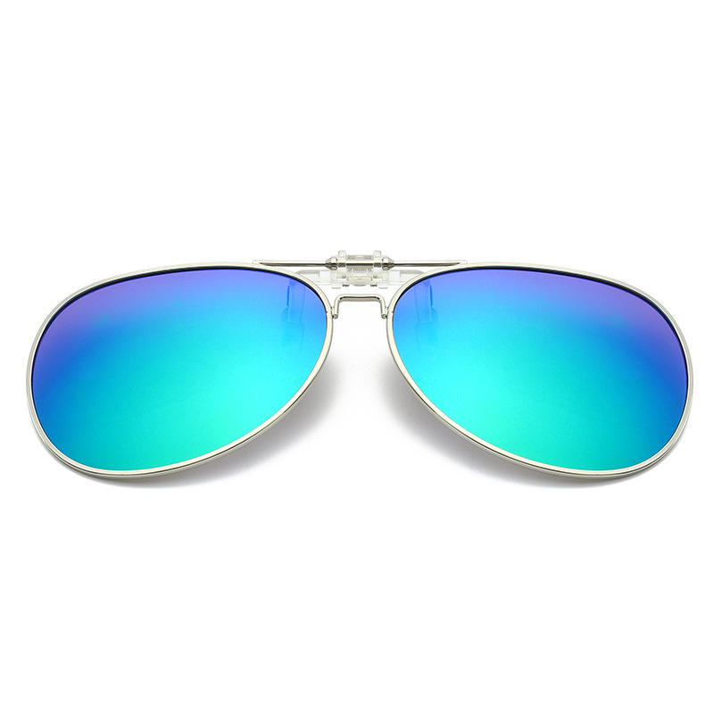 Polarisierte Sonnenbrille Clip Sonnenbrillen Aufsatz Brille für Brillenträger T8 - Picture 14 of 16