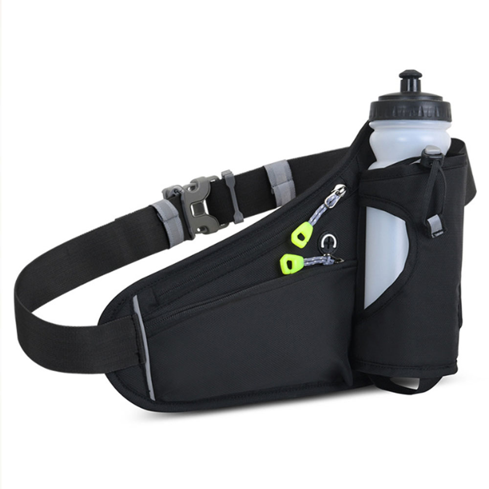 Sports Waist Bag Multifunctional Fitness Waist Waterproof Running Bag Outdoor - Picture 16 of 21