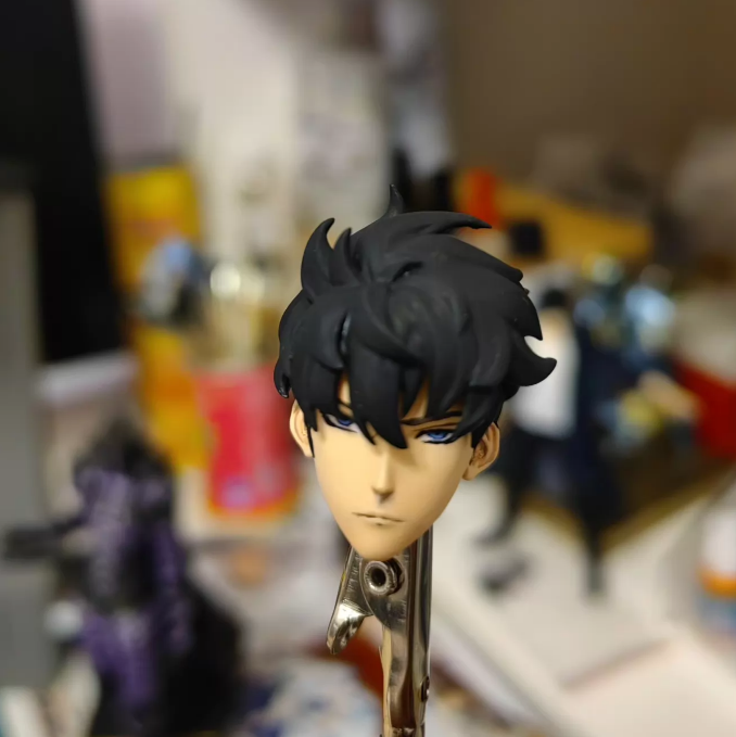 1/12 Sung Jin-Woo Male Head Carving For 6″ Romankey VTOYS SHF Figure Body