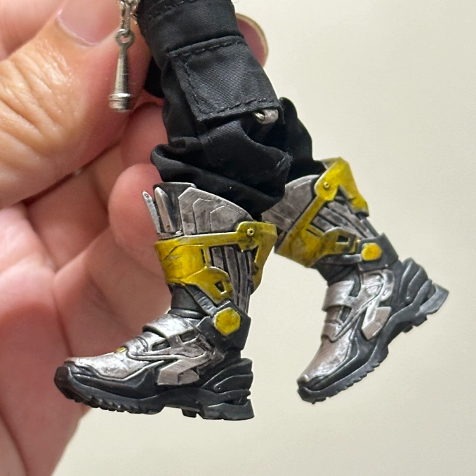 NEW 1/12 Scale Boots Model For 6&Prime; Romankey Action Figure Body