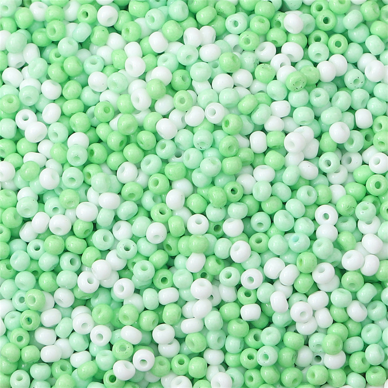 Colorful Mixed 2mm 3mm Small Round Opaque Glass Wholesale Loose Beads DIY Lot - Picture 9 of 40