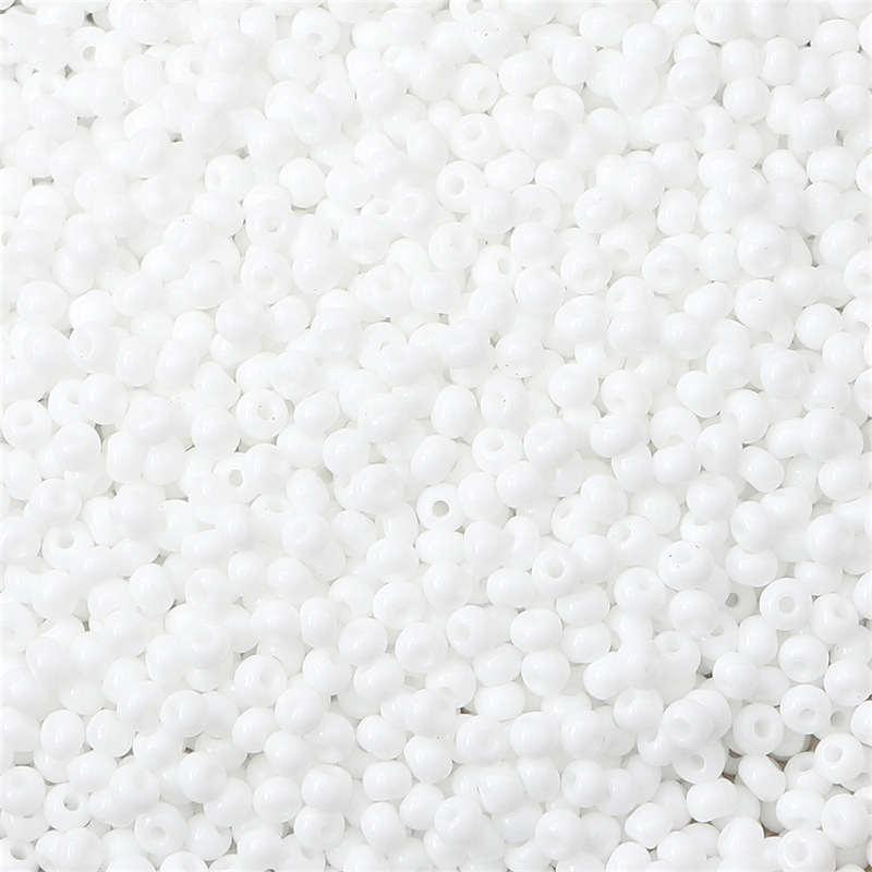 Colorful Mixed 2mm 3mm Small Round Opaque Glass Wholesale Loose Beads DIY Lot - Picture 15 of 40