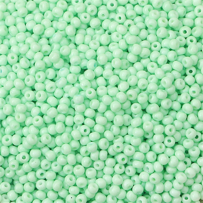 Colorful Mixed 2mm 3mm Small Round Opaque Glass Wholesale Loose Beads DIY Lot - Picture 22 of 40