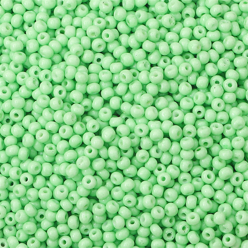 Colorful Mixed 2mm 3mm Small Round Opaque Glass Wholesale Loose Beads DIY Lot - Picture 23 of 40