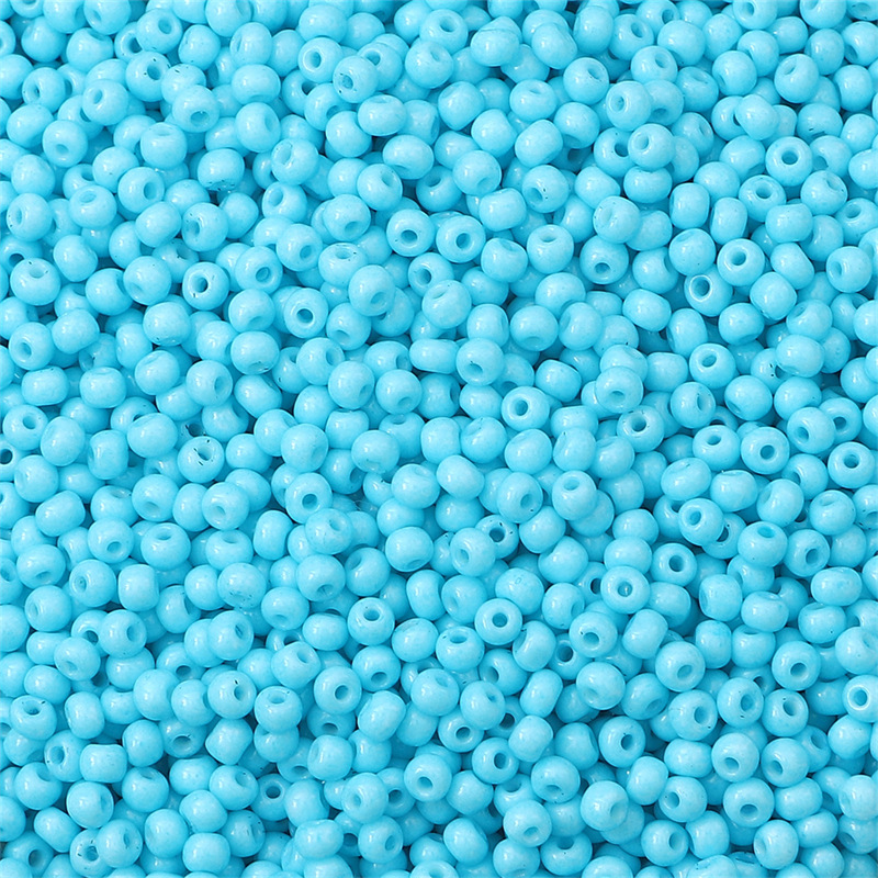 Colorful Mixed 2mm 3mm Small Round Opaque Glass Wholesale Loose Beads DIY Lot - Picture 27 of 40