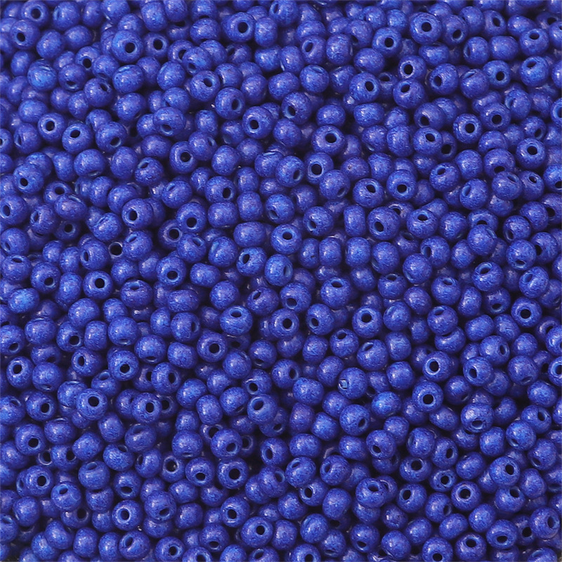 Colorful Mixed 2mm 3mm Small Round Opaque Glass Wholesale Loose Beads DIY Lot - Picture 29 of 40