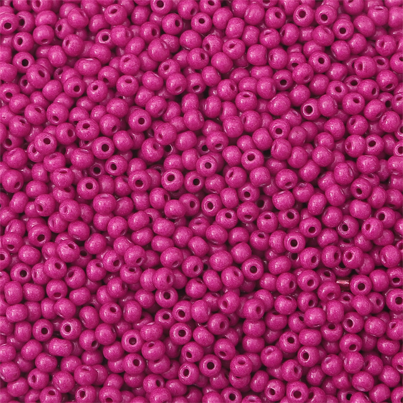 Colorful Mixed 2mm 3mm Small Round Opaque Glass Wholesale Loose Beads DIY Lot - Picture 33 of 40