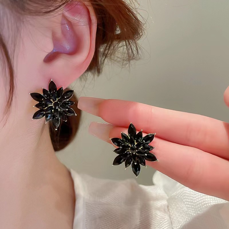 Pendiente de gancho colgante vintage esmaltado para mujer exquisito pendiente joyería - Imagen 7 de 7