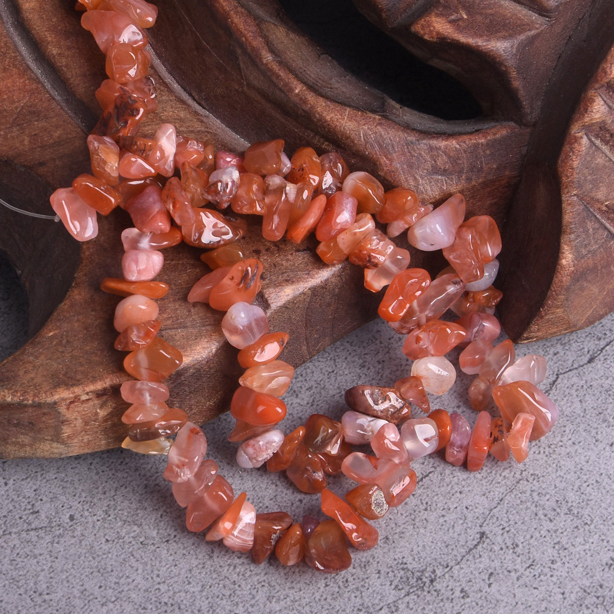 1 Strand 15inch Freeform Natural Stone Rock Chips Beads For Jewelry Making DIY - Picture 13 of 36