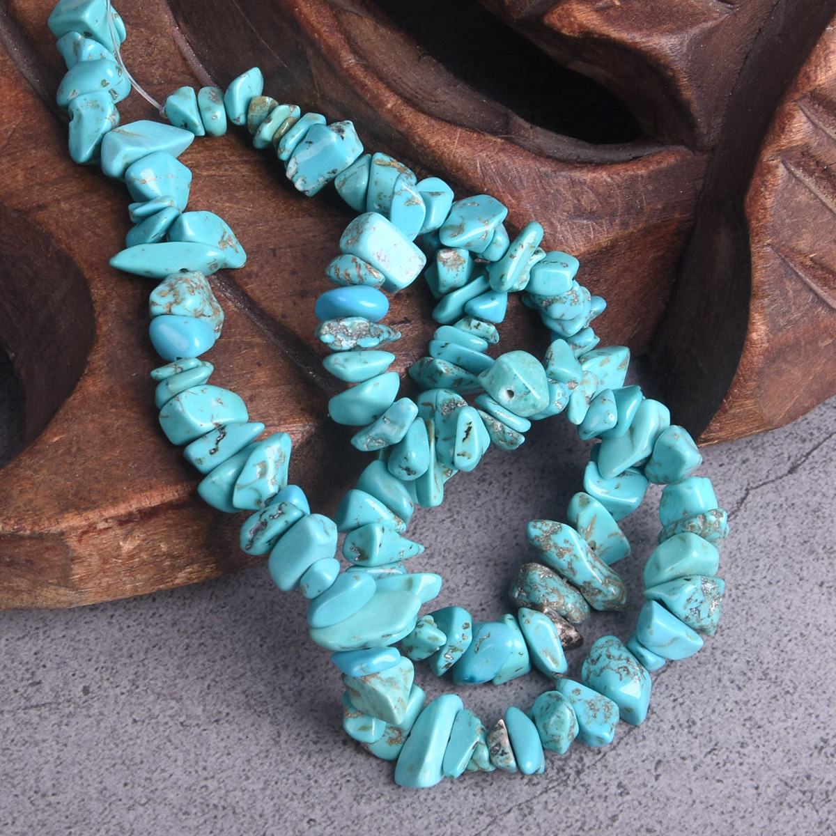 1 Strand 15inch Freeform Natural Stone Rock Chips Beads For Jewelry Making DIY - Picture 15 of 36
