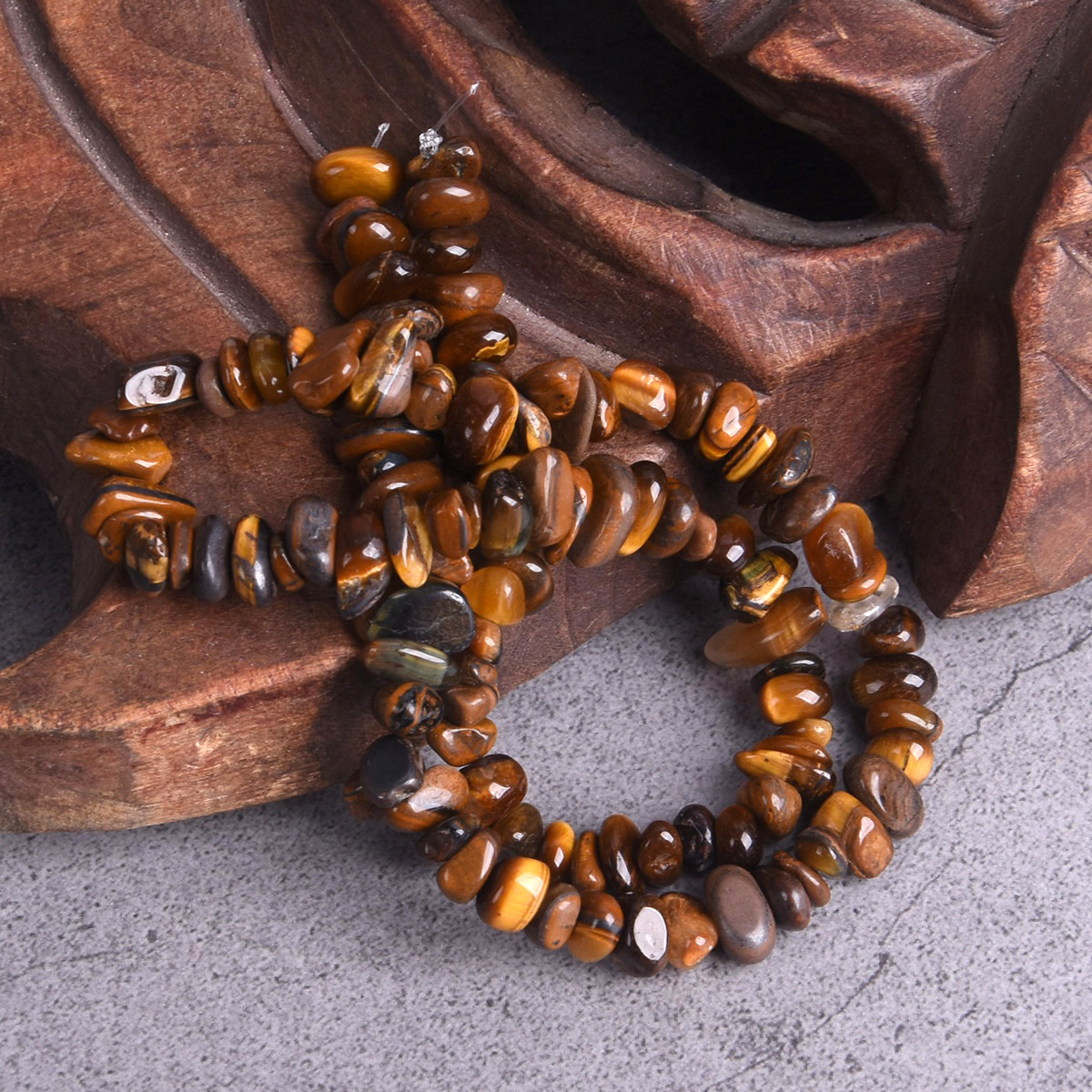 1 Strand 15inch Freeform Natural Stone Rock Chips Beads For Jewelry Making DIY - Picture 17 of 36