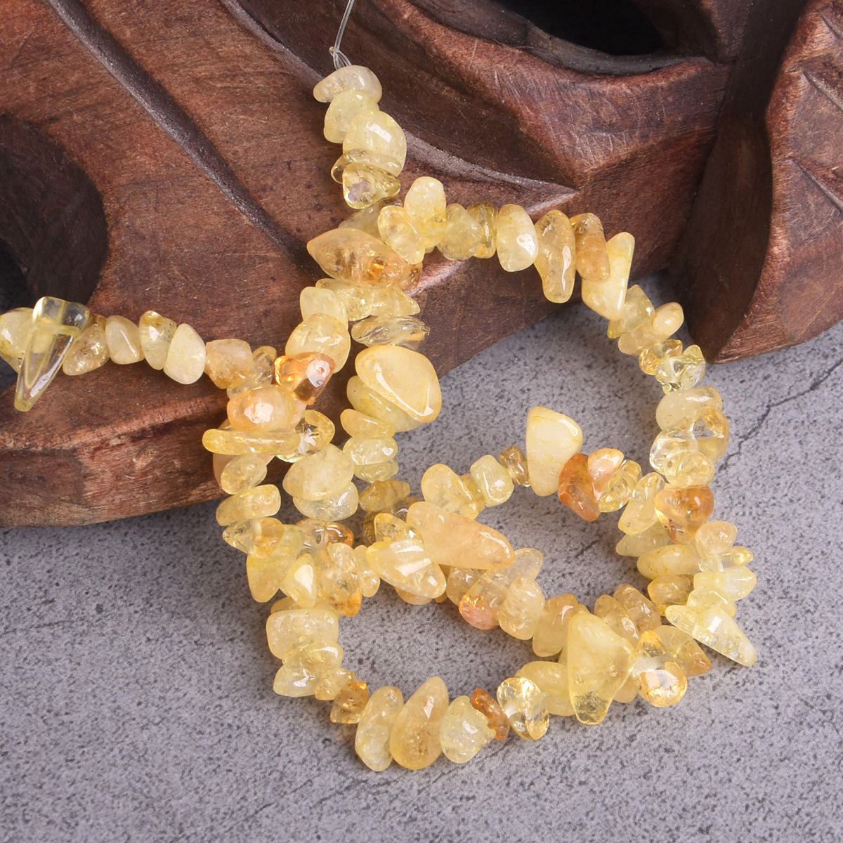 1 Strand 15inch Freeform Natural Stone Rock Chips Beads For Jewelry Making DIY - Picture 20 of 36