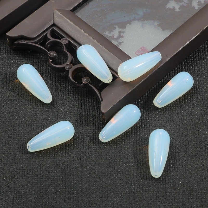 10pcs Teardrop 8x19mm Handmade Lampwork Glass Loose Beads For Jewelry Making Lot - Picture 6 of 12
