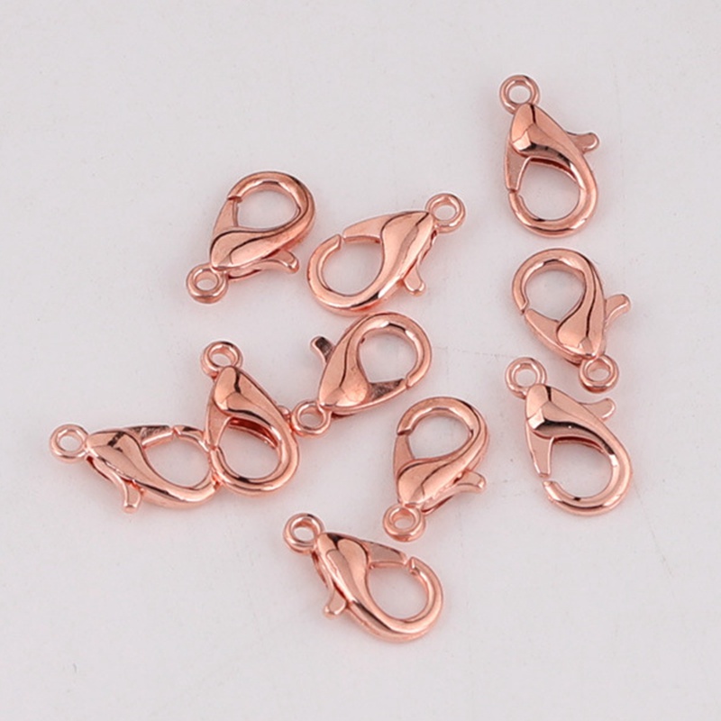 25pcs 10/12/14/16/18/21/23mm Lobster Claw Clasps Hooks for Jewelry Making Lot - Picture 15 of 15
