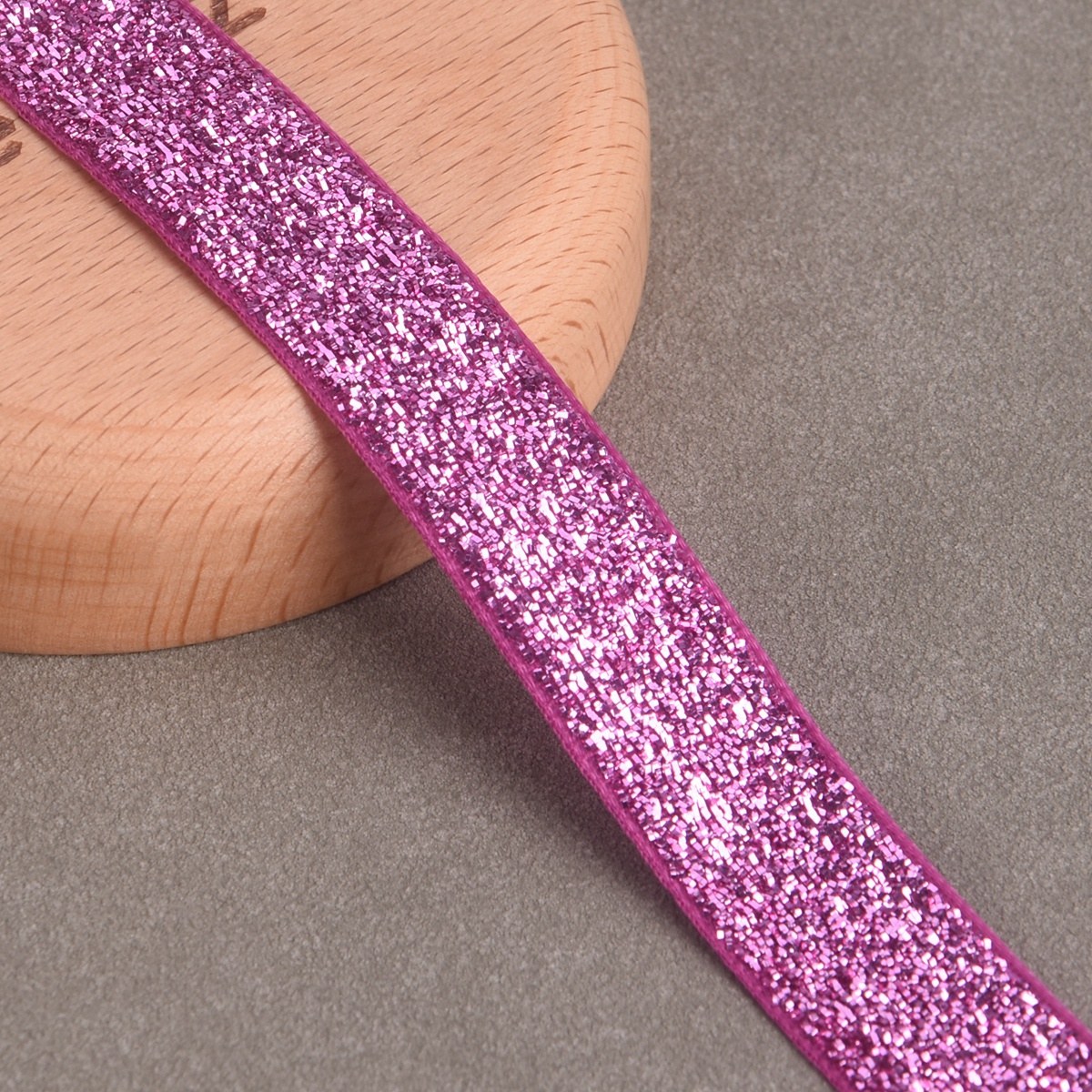 10 Yards 3/8"(10mm) 5/8"(15mm) Glitter Sparkle Flocked Velvet Ribbon Decoration - Bild 11 von 25