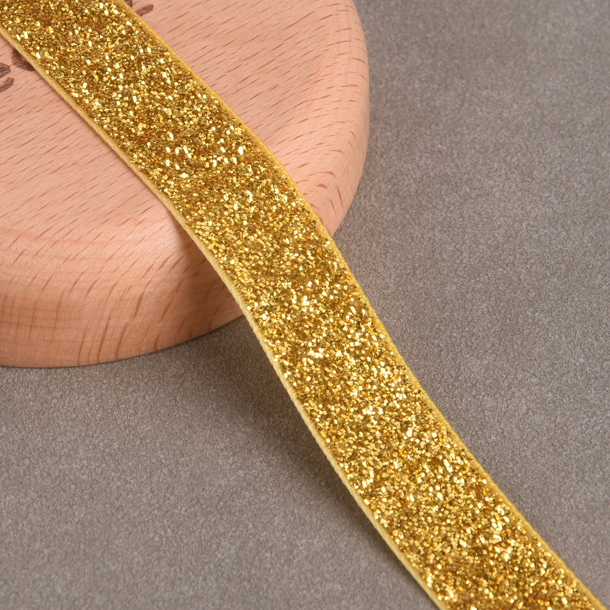 10 Yards 3/8"(10mm) 5/8"(15mm) Glitter Sparkle Flocked Velvet Ribbon Decoration - Bild 14 von 25