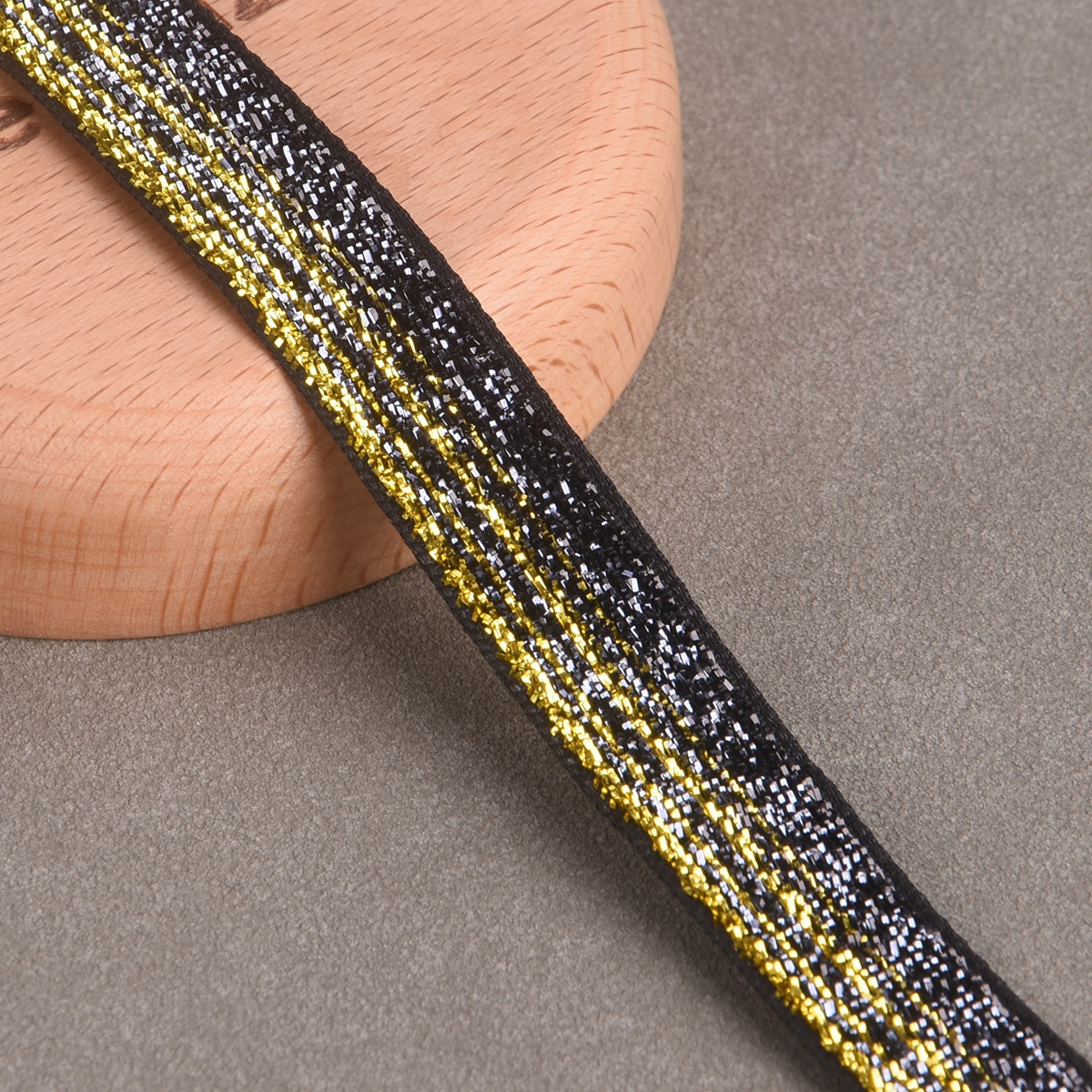 10 Yards 3/8"(10mm) 5/8"(15mm) Glitter Sparkle Flocked Velvet Ribbon Decoration - Bild 21 von 25