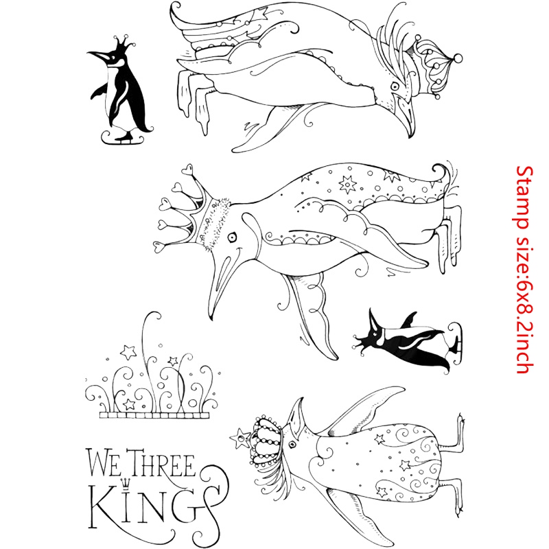 Animals Marine Clear Rubber Stamps Stamping DIY Scrapbooking Album Craft Cards