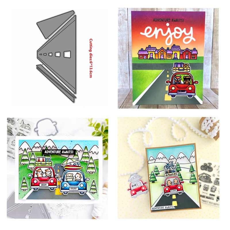 Weihnachten Niedlich Tier Metall Stanzformen Stempel Scrapbooking Handwerkskarte - Bild 19 von 40