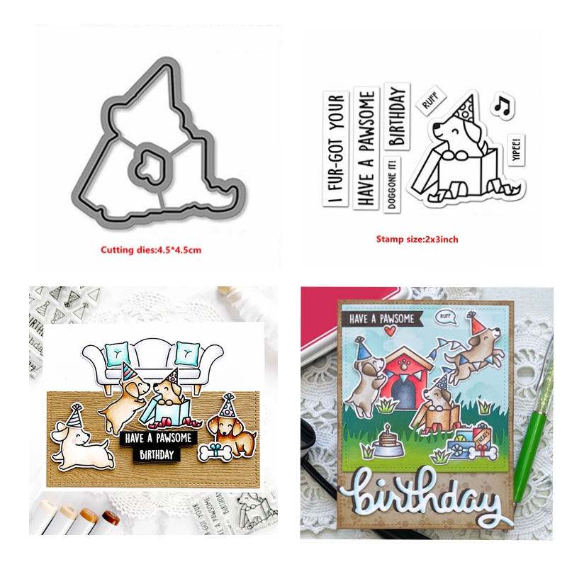 Weihnachten Niedlich Tier Metall Stanzformen Stempel Scrapbooking Handwerkskarte - Bild 34 von 40