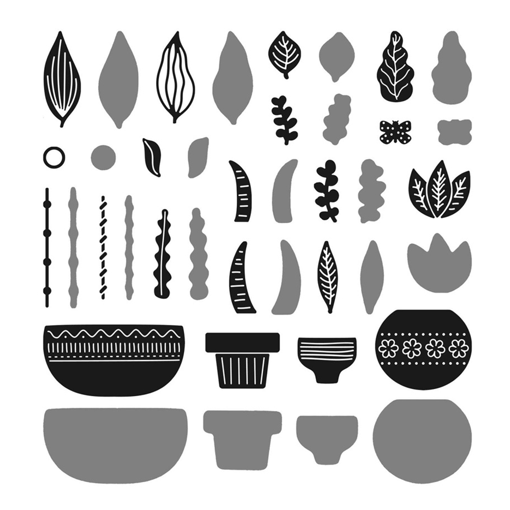 Blume Tiere Vogel Metall Stanzformen Stempel Scrapbooking Papierkarte Handwerk - Bild 79 von 83