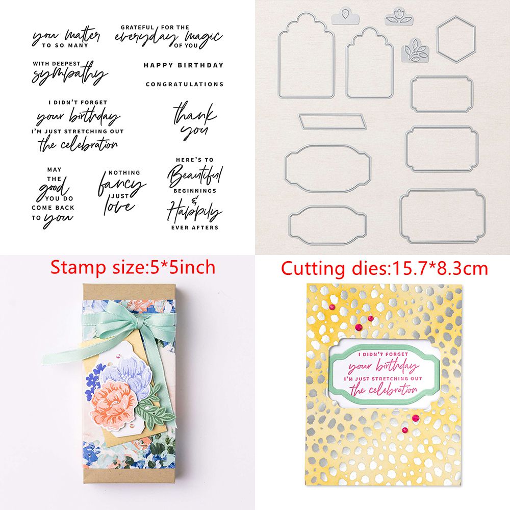 Tiere Blumen Gitarre Metall Stanzformen Stempel DIY Scrapbooking Handwerkskarte - Bild 39 von 83