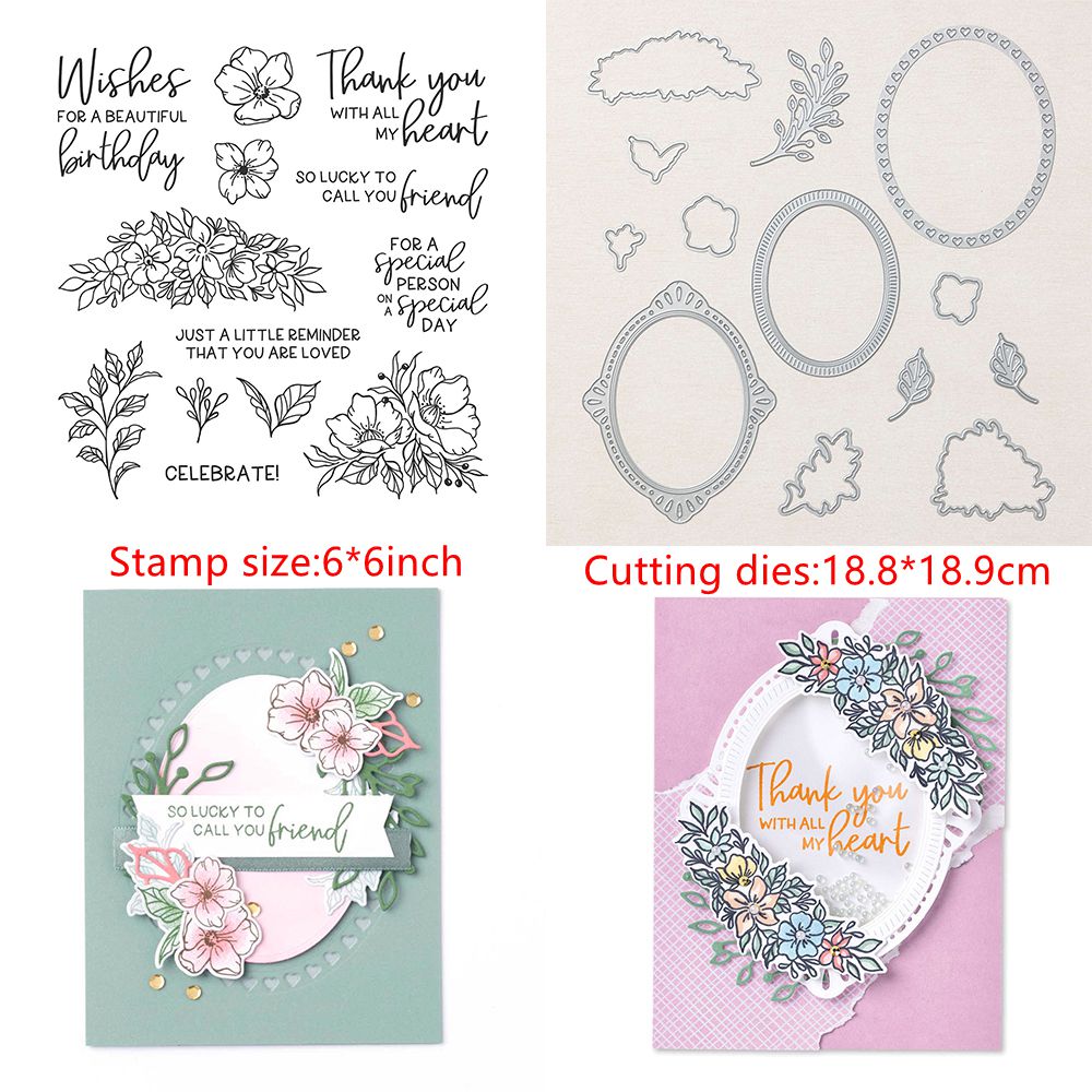 Tiere Blumen Gitarre Metall Stanzformen Stempel DIY Scrapbooking Handwerkskarte - Bild 41 von 83
