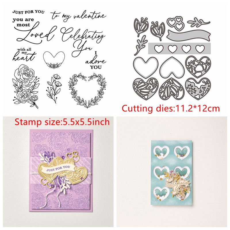 Tiere Blumen Gitarre Metall Stanzformen Stempel DIY Scrapbooking Handwerkskarte - Bild 57 von 83