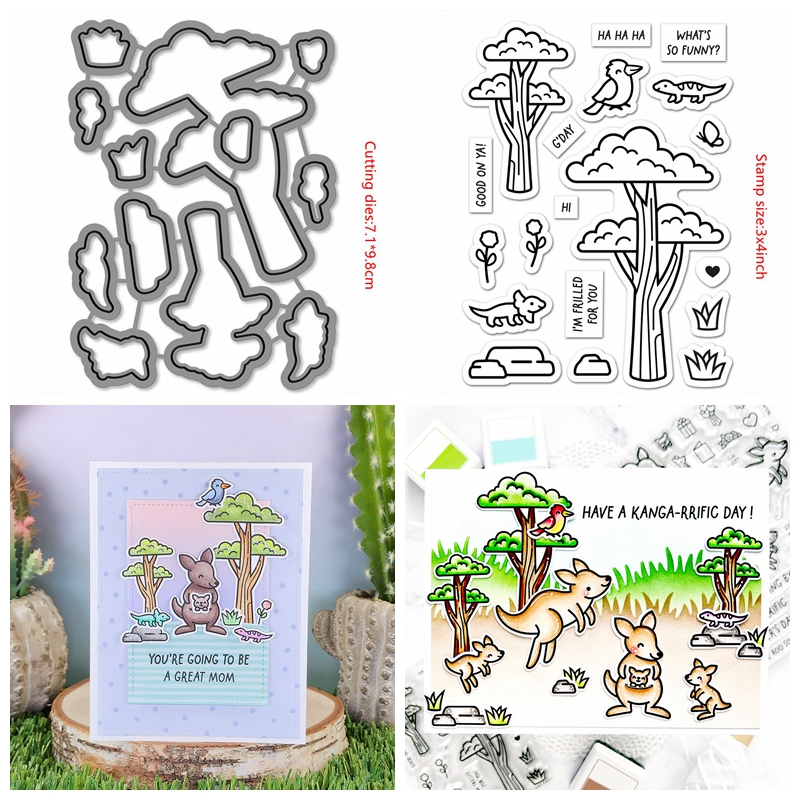 Süße Tiere Pferd Metall Stanzform Stempel Set Für DIY Scrapbooking Bastelkarte - Bild 39 von 45