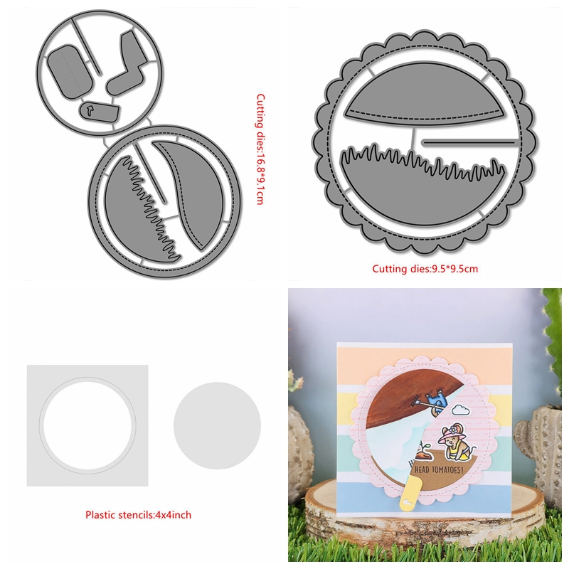 Süße Tiere Pferd Metall Stanzform Stempel Set Für DIY Scrapbooking Bastelkarte - Bild 45 von 45