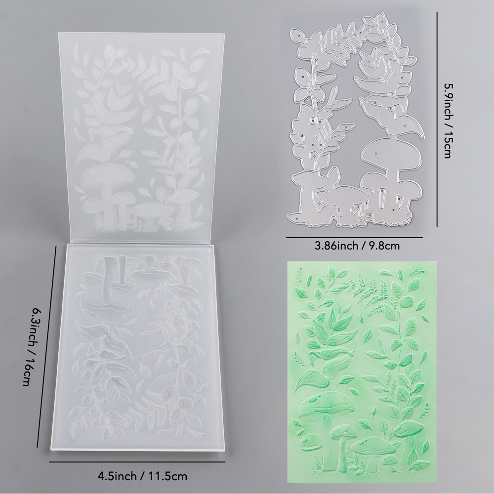 3D Embossing Folders Ocean Animals Starfish Stencils For DIY Scrapbooking Craft