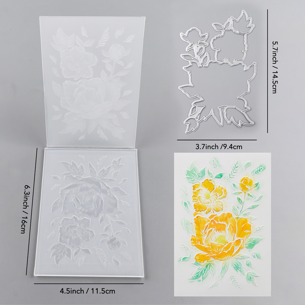 3D Embossing Folders Ocean Animals Starfish Stencils For DIY Scrapbooking Craft