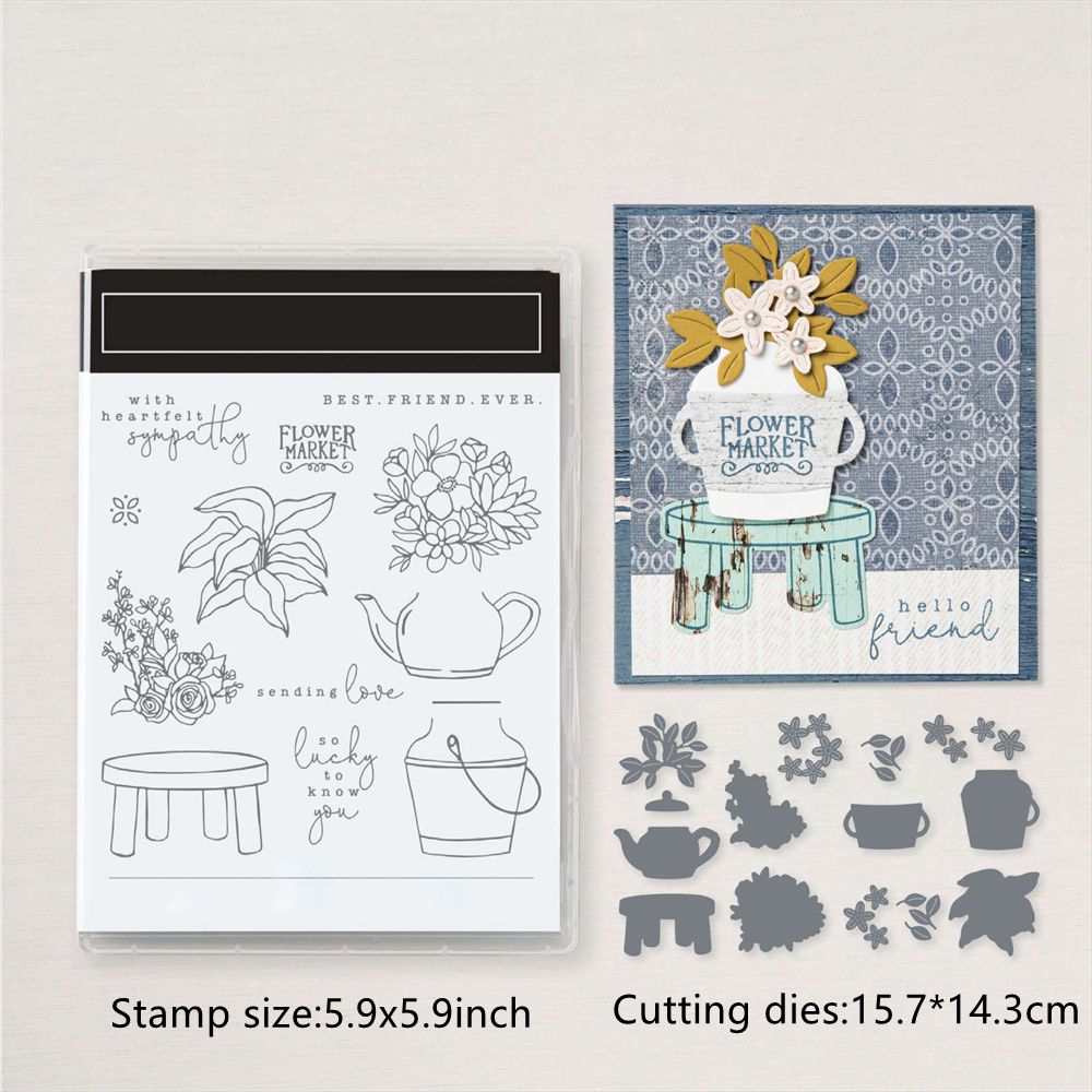 Tier Blume Schmetterling Metall Stanzformen Stempel Set Zum Selbermachen Scrapbooking Handwerk Karte - Bild 15 von 76