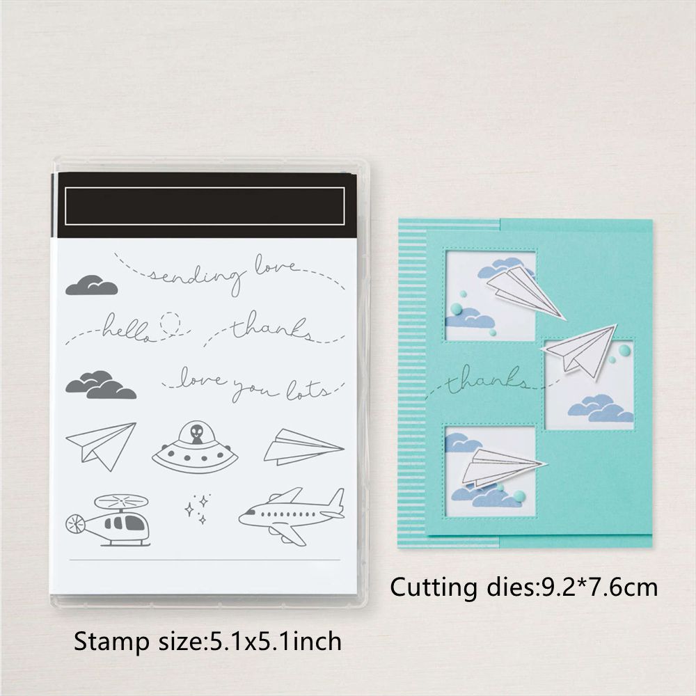 Tier Blume Schmetterling Metall Stanzformen Stempel Set Scrapbooking Bastelkarte - Bild 48 von 76