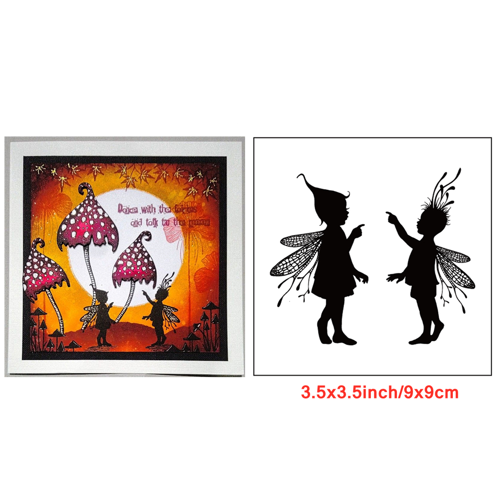 Butterfly Fairy Elf Mermaid Clear Stamps for DIY Scrapbooking Making Crafts Card - Picture 11 of 115