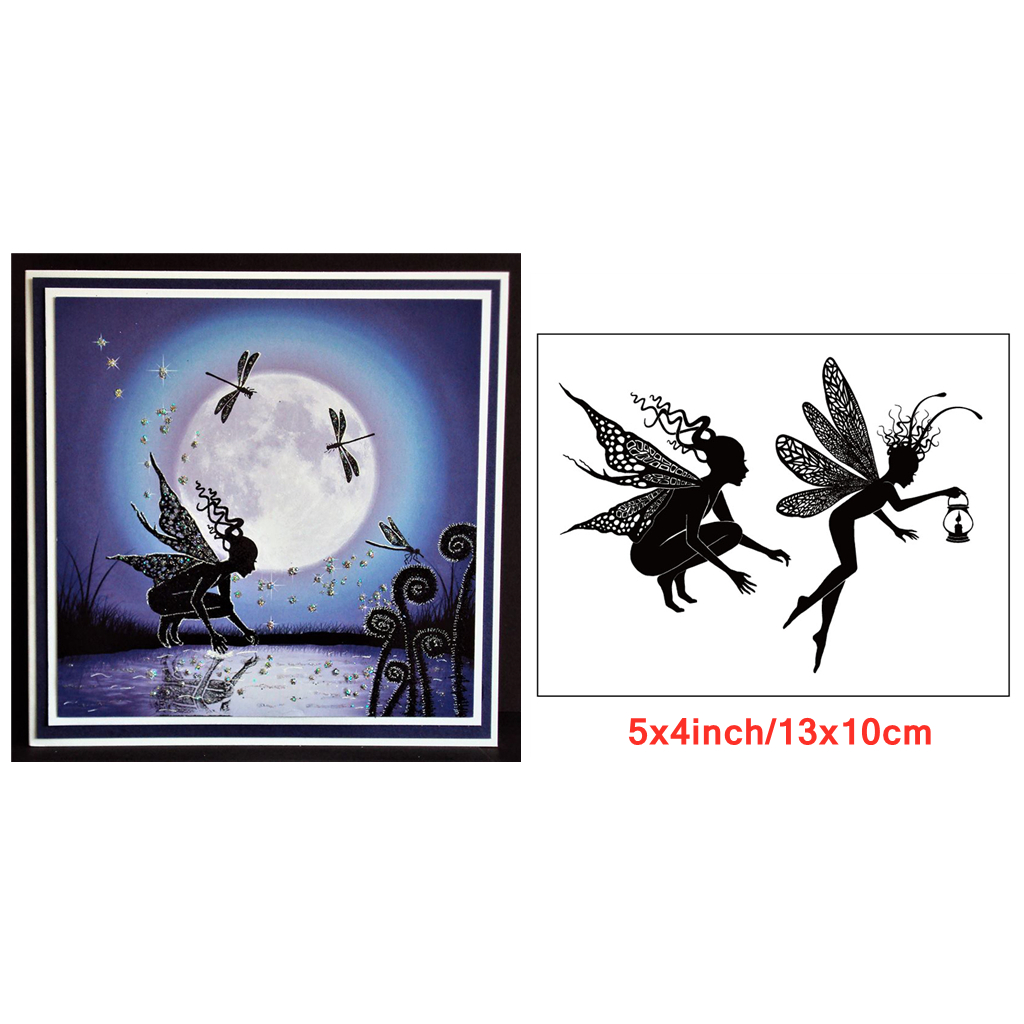 Butterfly Fairy Elf Mermaid Clear Stamps for DIY Scrapbooking Making Crafts Card - Picture 32 of 115