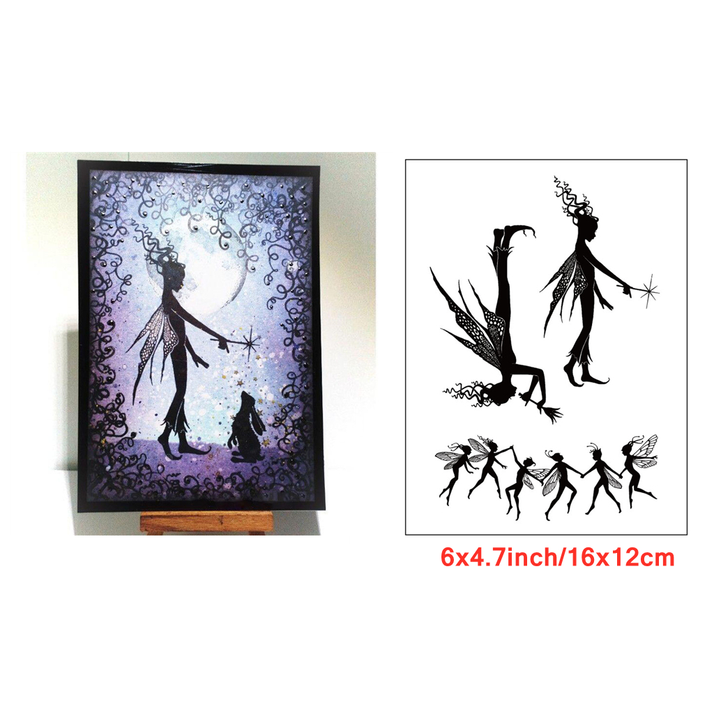 Butterfly Fairy Elf Mermaid Clear Stamps for DIY Scrapbooking Making Crafts Card - Picture 81 of 115
