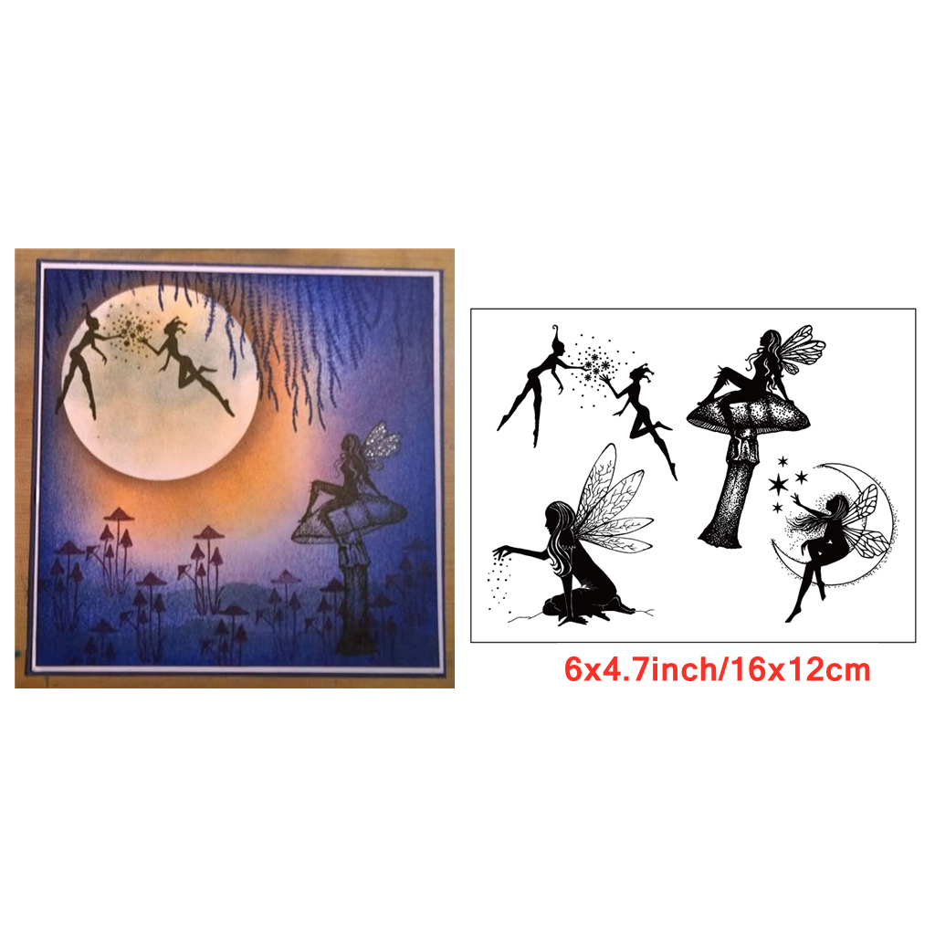 Butterfly Fairy Elf Mermaid Clear Stamps for DIY Scrapbooking Making Crafts Card - Picture 102 of 115