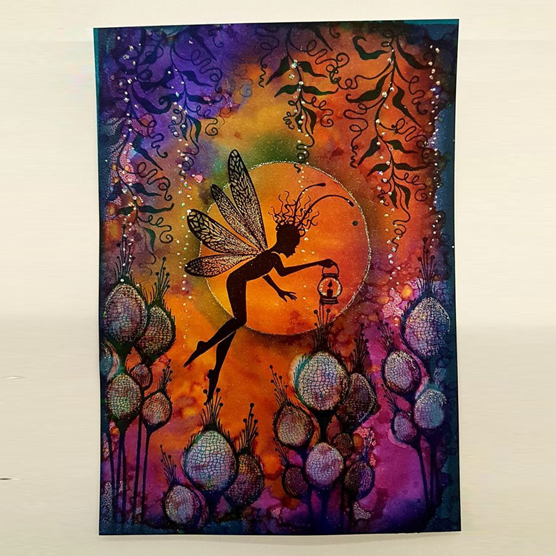 Butterfly Fairy Elf Mermaid Clear Stamps for DIY Scrapbooking Making Crafts Card - Picture 36 of 115