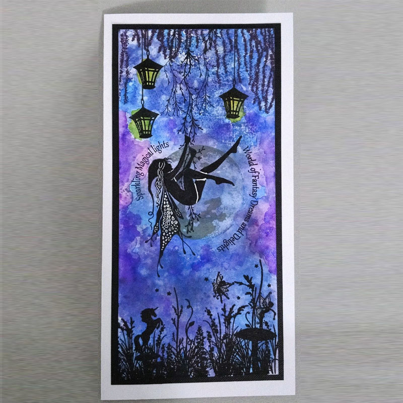 Butterfly Fairy Elf Mermaid Clear Stamps for DIY Scrapbooking Making Crafts Card - Picture 9 of 115