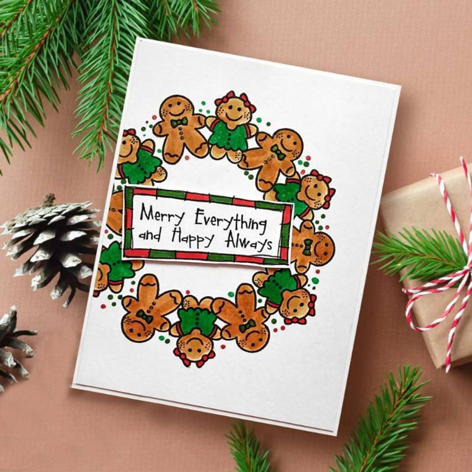 Clear Stamp Gnomes Merry Christmas Tiny Man Diy Scrapbooking Crafts Card Making