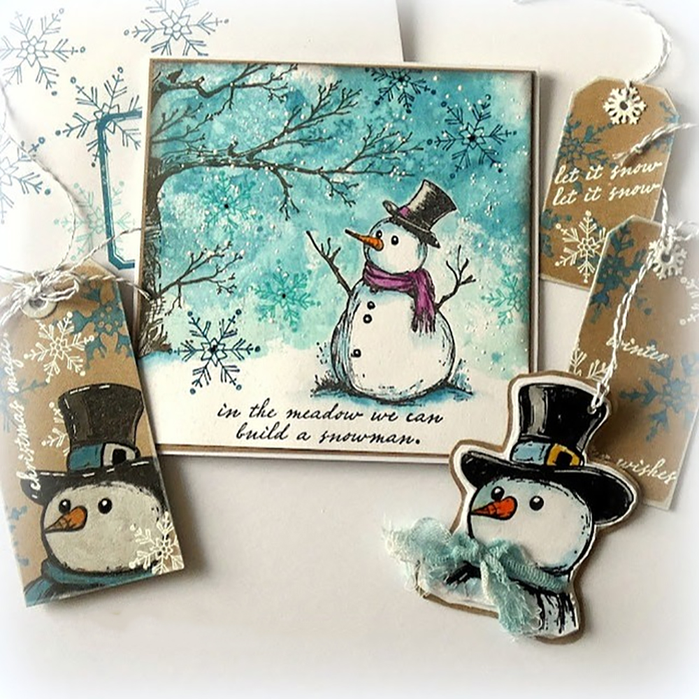 Christmas Halloween Clear Stamps Cutting Dies Set for DIY Scrapbooking Cards