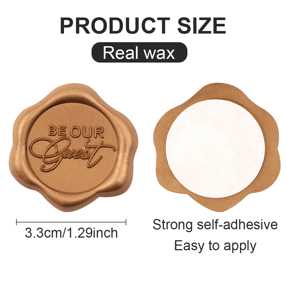 25Pcs Rosemary Style Wax Seal stickers Self Adhesive Envelope Seal Stickers - Picture 13 of 64
