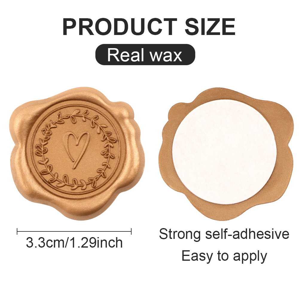 25Pcs Rosemary Style Wax Seal stickers Self Adhesive Envelope Seal Stickers - Picture 14 of 64