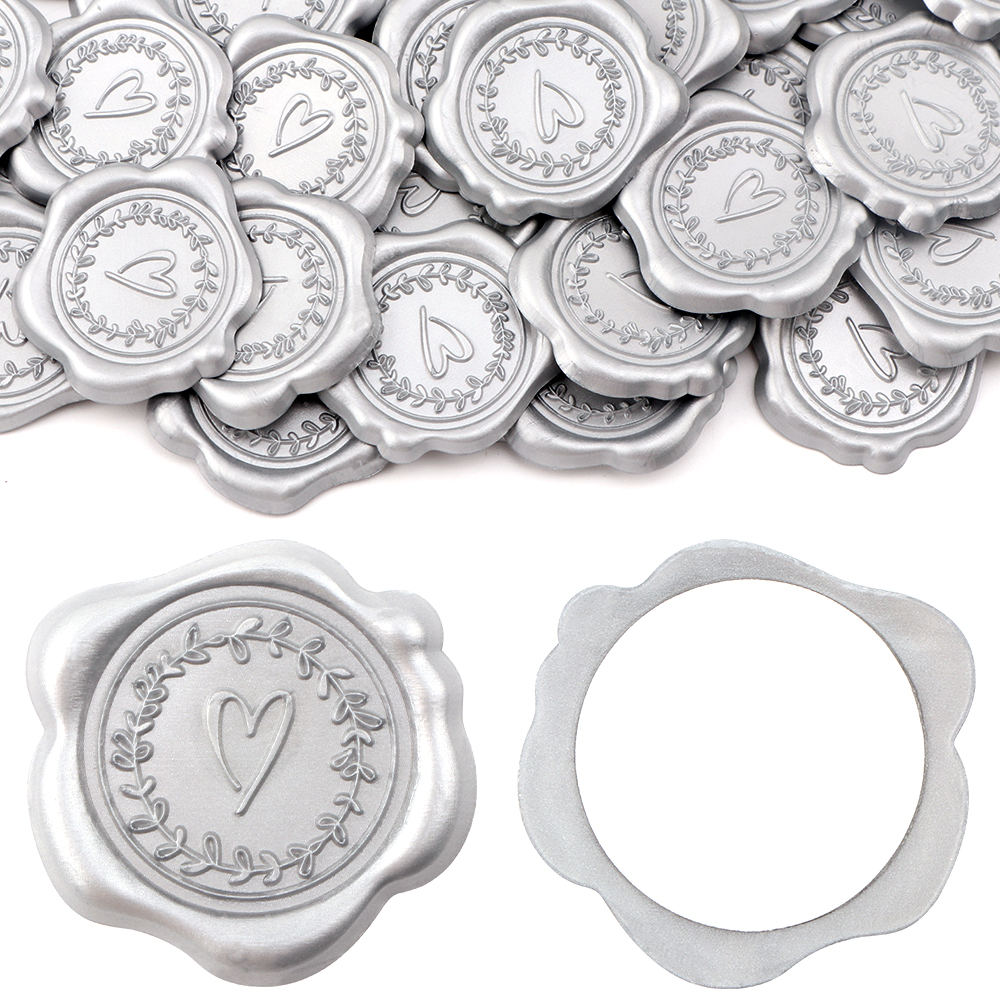 25Pcs Rosemary Style Wax Seal stickers Self Adhesive Envelope Seal Stickers - Picture 15 of 64