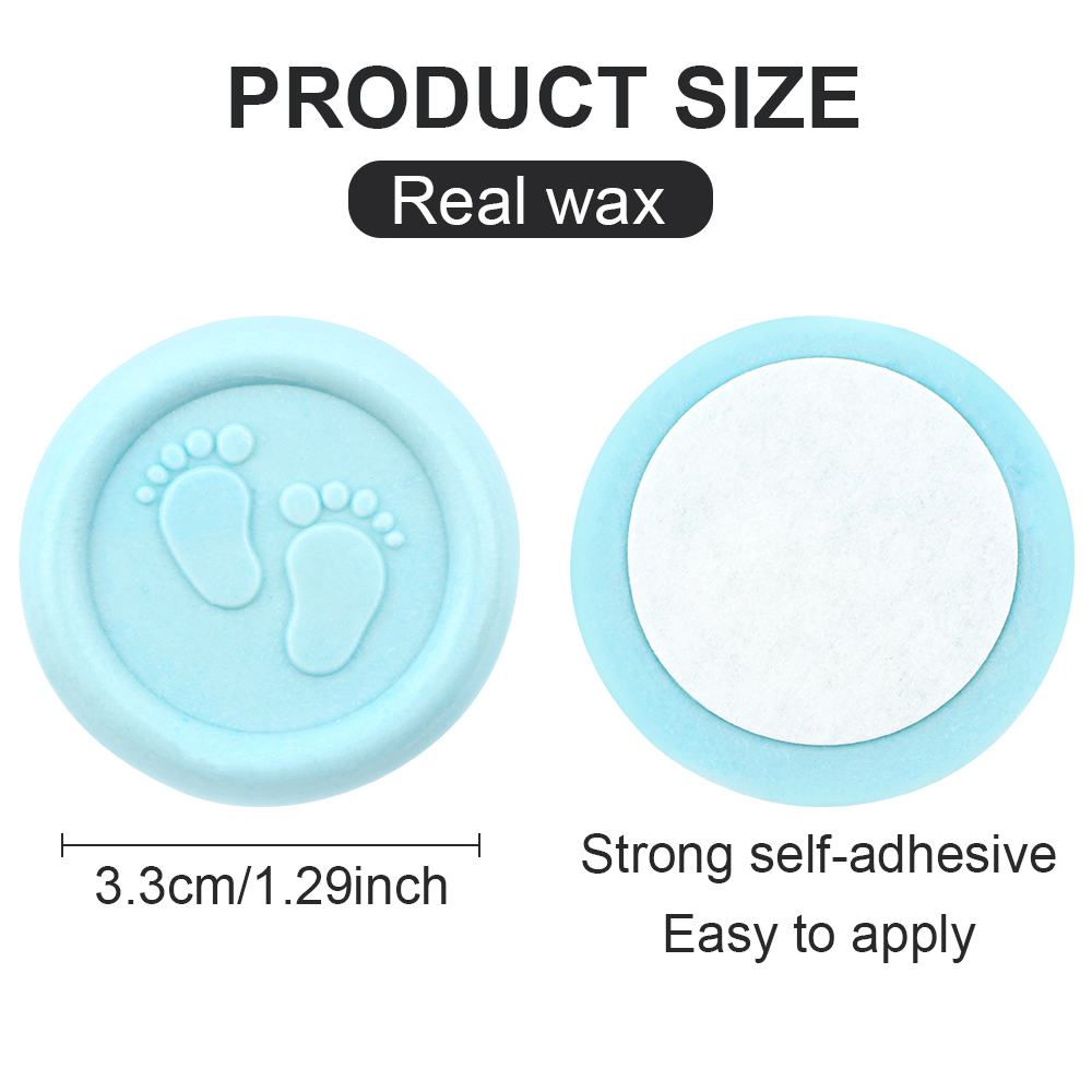 25Pcs Rosemary Style Wax Seal stickers Self Adhesive Envelope Seal Stickers - Picture 16 of 64