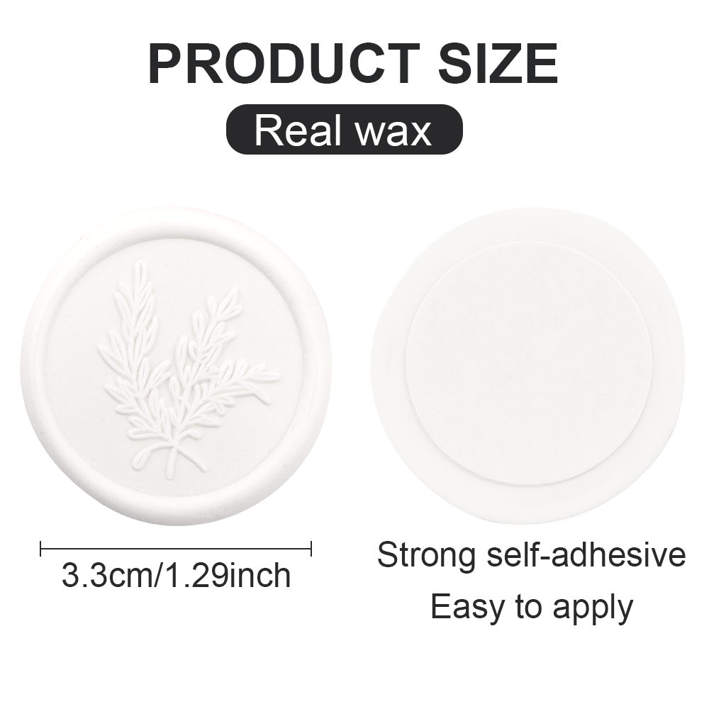 25Pcs Rosemary Style Wax Seal stickers Self Adhesive Envelope Seal Stickers - Picture 18 of 64
