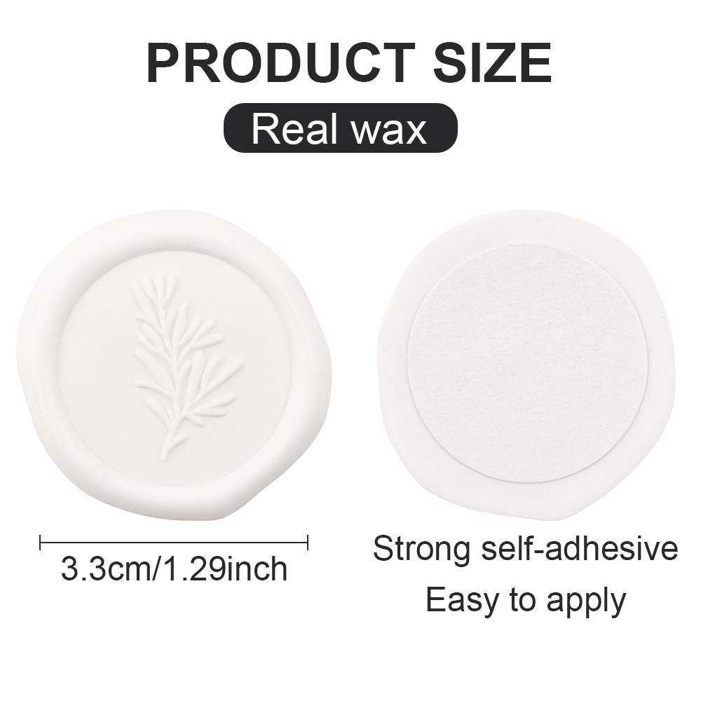 25Pcs Rosemary Style Wax Seal stickers Self Adhesive Envelope Seal Stickers - Picture 20 of 64