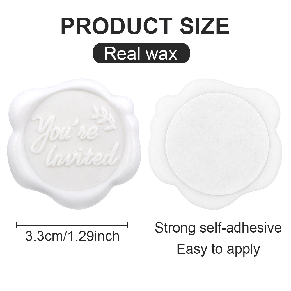 25Pcs Rosemary Style Wax Seal stickers Self Adhesive Envelope Seal Stickers - Picture 23 of 64
