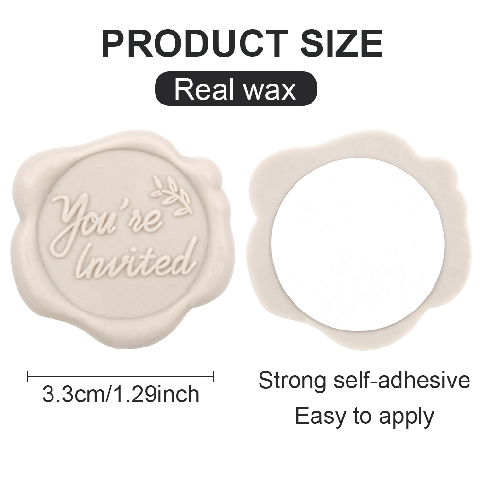 25Pcs Rosemary Style Wax Seal stickers Self Adhesive Envelope Seal Stickers - Picture 26 of 64